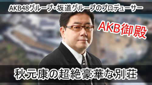 【AKB御殿】秋元康さんの超絶豪華な別荘【画像】