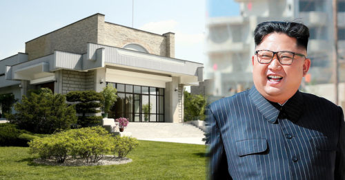 【北朝鮮の絶対権力者】金正恩氏の自宅【画像】