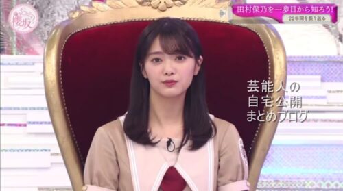 【櫻坂46】田村保乃さんの幼少期の自宅【入浴画像】