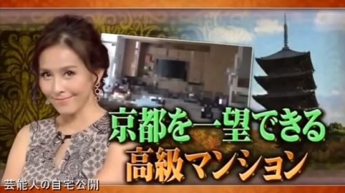 【愛犬家】杉本彩さんの京都を一望できる高級自宅マンション【画像】