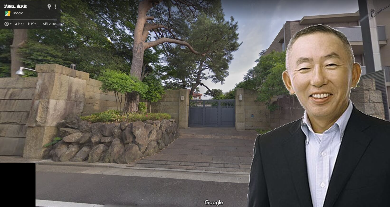 日本一の大富豪 ユニクロ 柳井正社長の大豪邸自宅 画像
