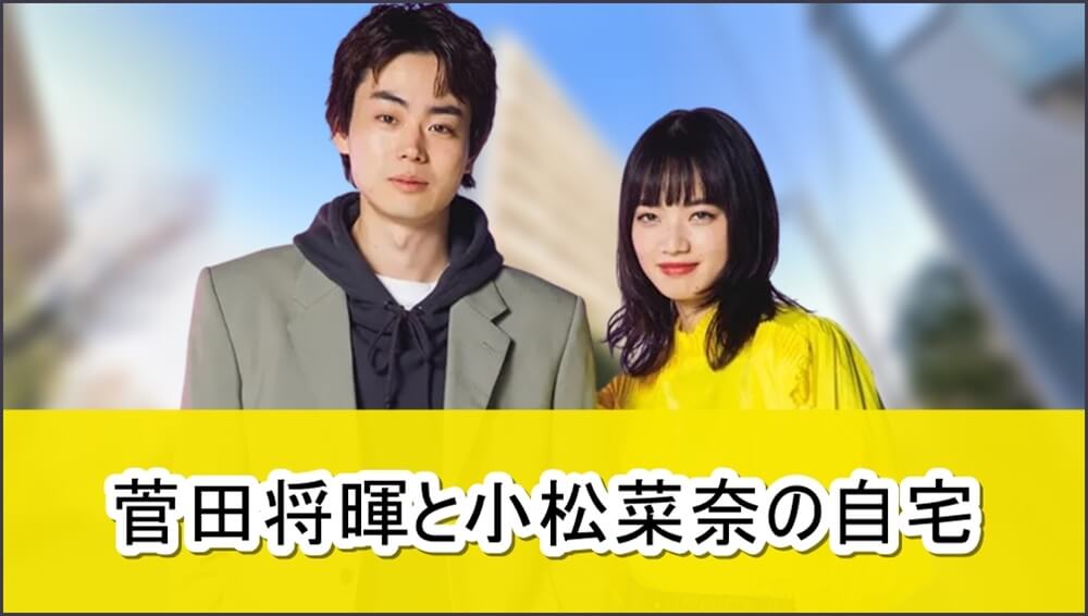 【同棲中】菅田将暉さんと小松菜奈さんの自宅【画像】